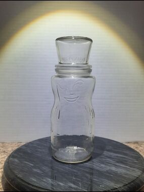 Anchor Hocking Mr. Peanut Glass Decanter with Stopper
